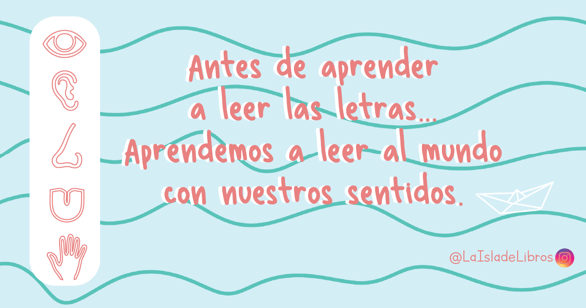 La lectura es una actividad sensorial